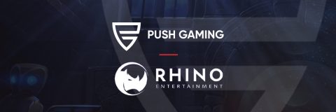 Push Gaming har inngått en avtale med Rhino Entertainment Banner